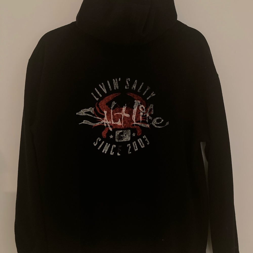 Black hoodie